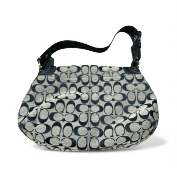 Coach Signature Soho Pleated Hobo Handbag Purse Bag & matching wallet - Picture 2 of 7